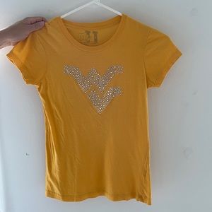 WVU Jeweled Tee